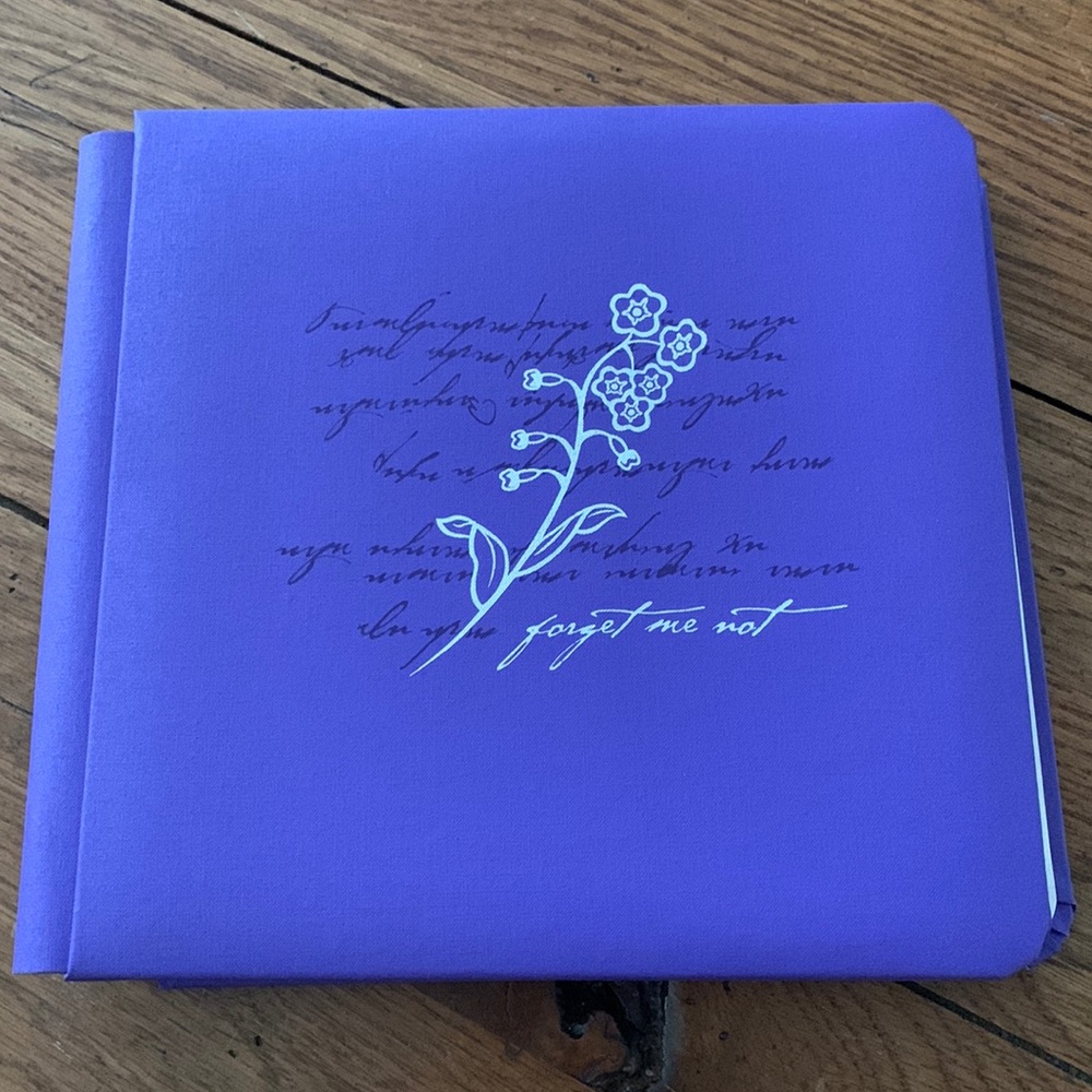 Creative Memories Forget Me Not Album for Alzheimers Awareness